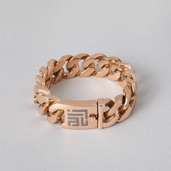 Rose Gold Curb Chain Bracelet: Summer's Hottest Accessor