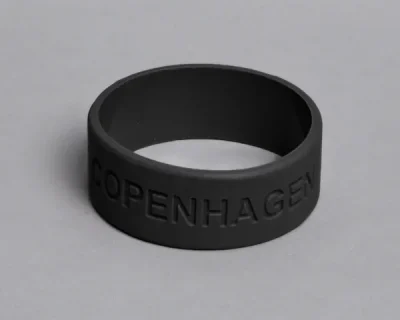 Black Palestine Bracelet by ZLC – Silicone Wristband for Justice and Resistance