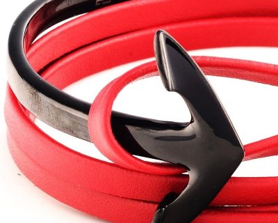 red-leather-black-anchor