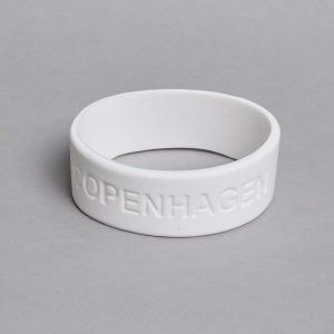 ZLC HVID VELGØRENHEDS ARMBÅND