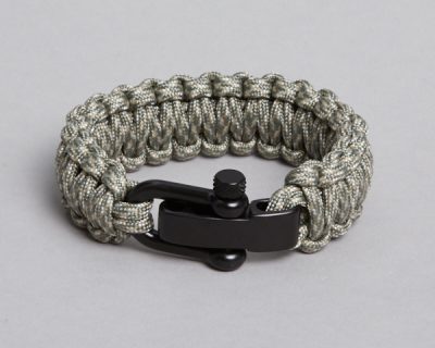FABRIN PARACORD BLACK LOCK