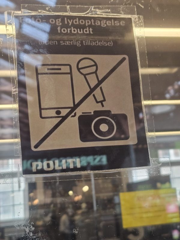 Politiet vasker sager – forbud mod foto- og lydoptagelser på Hovedbanegården