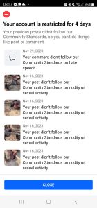 Censureret opslag på Facebook: Nøgen mand under tortur vs. godkendt billede af mand i undertøj